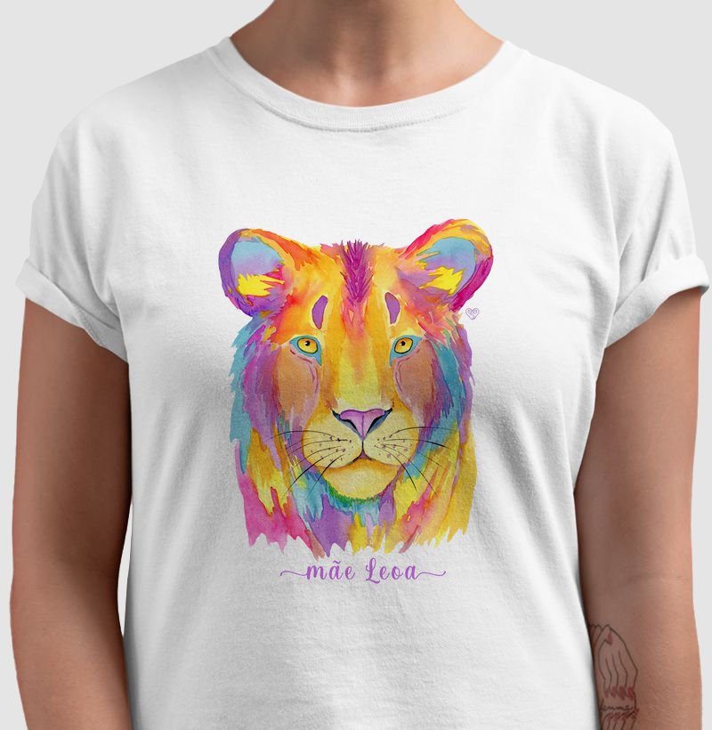 Camiseta Mãe -Leoa 2