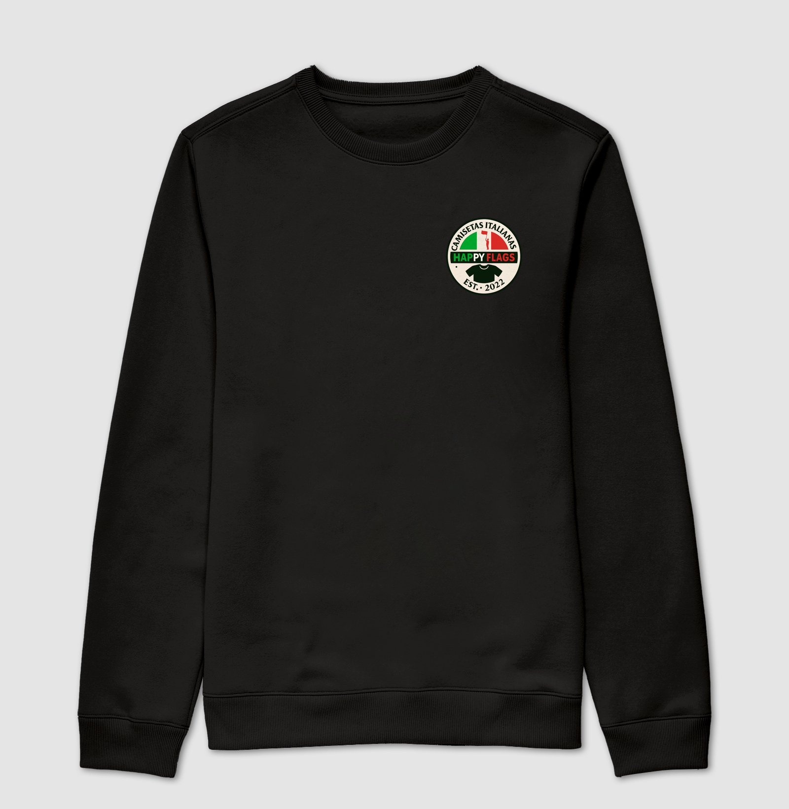 Happy Flags - Camisetas Italianas - LOGO