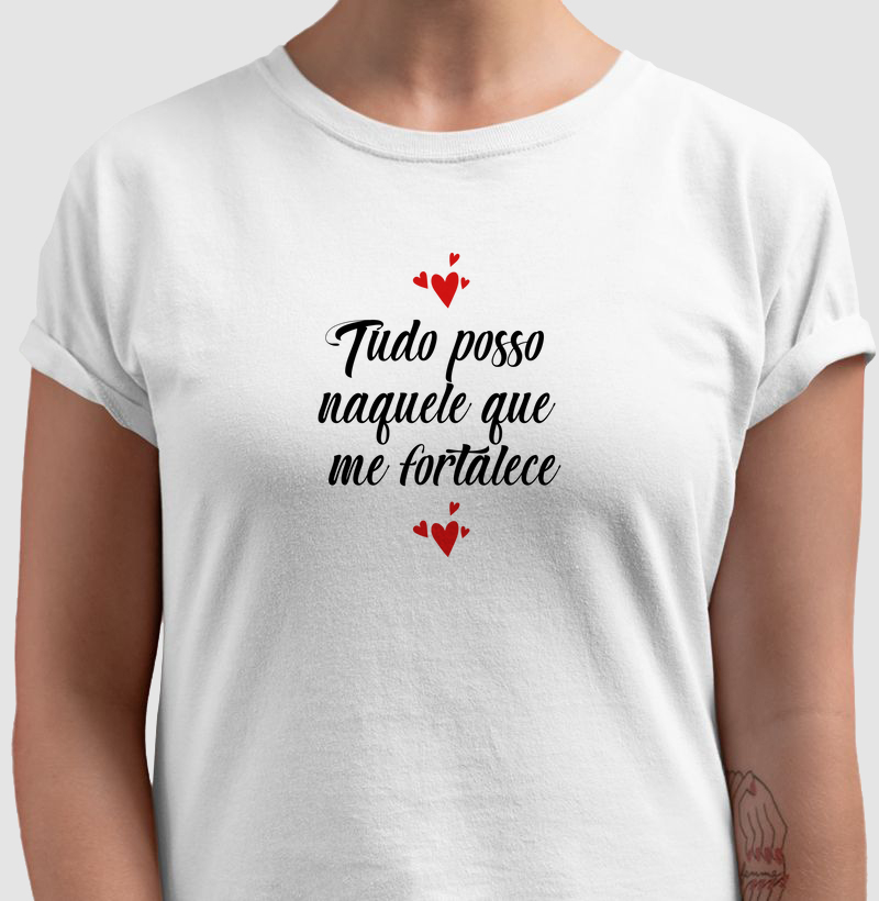Tudo posso naquele que me fortalece