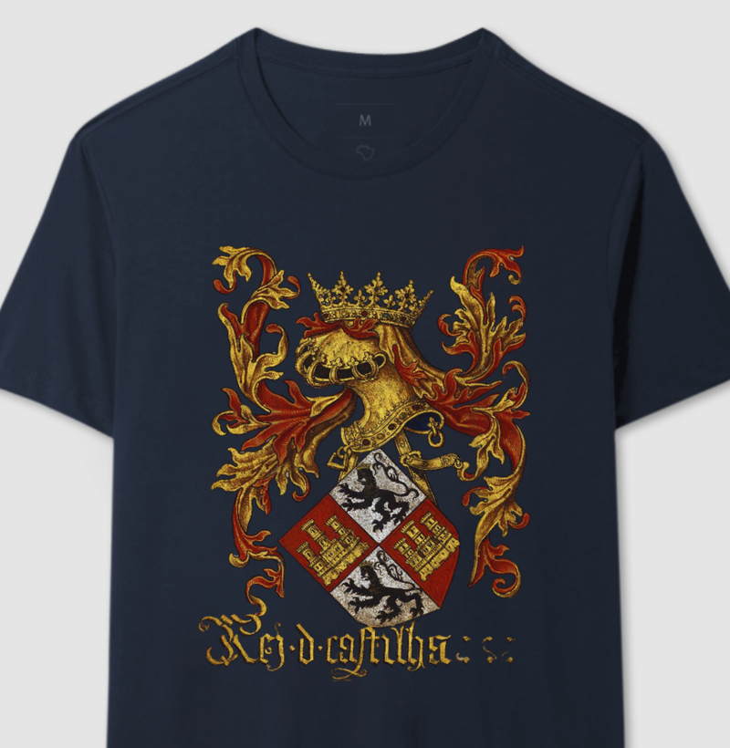 Camiseta Brasão de Armas de Castela (séculos XV e XVI)