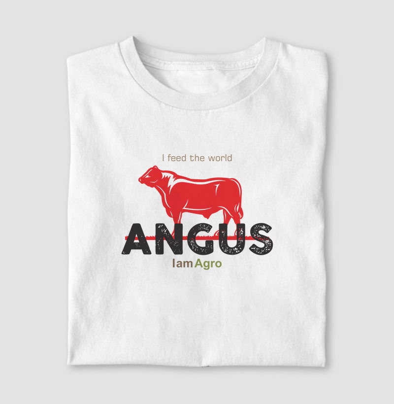 Camiseta Angus pecuária