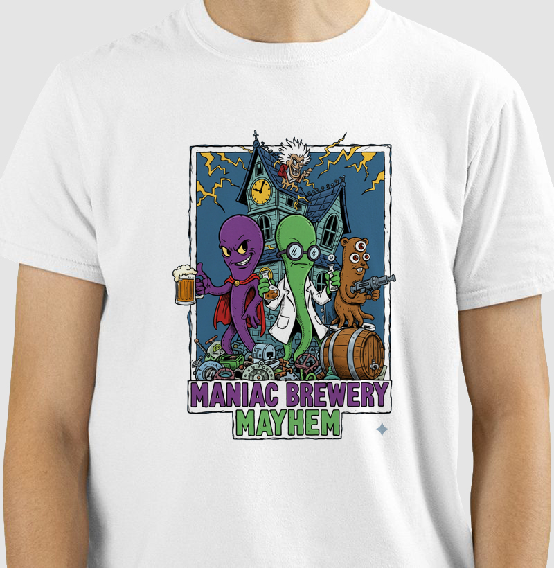 maniac-brewery-mayhem-beer-scifi-cartoon-style
