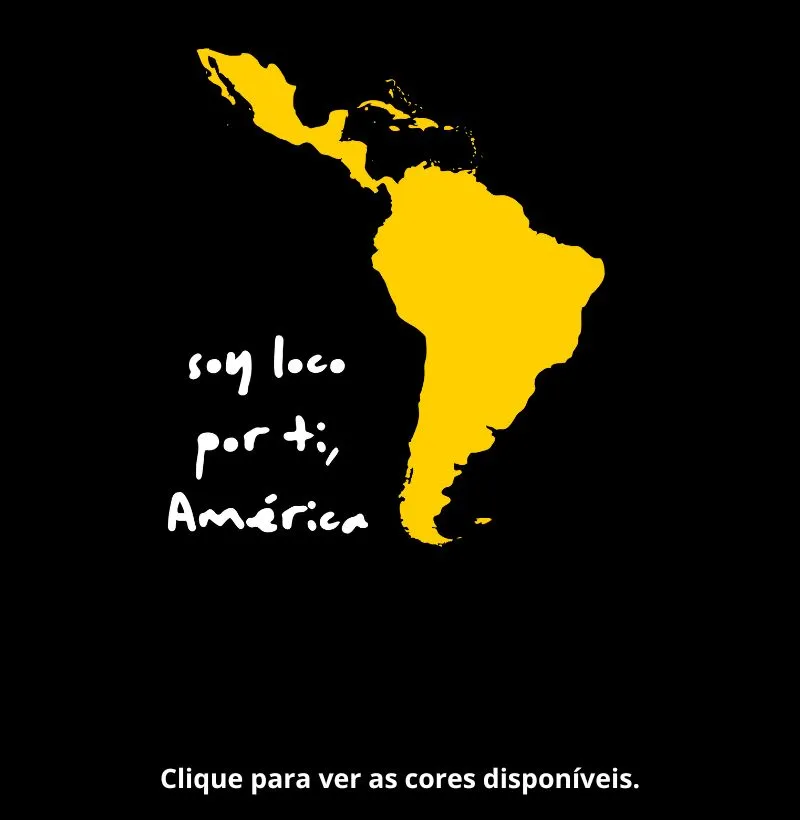 Soy Loco Por ti América com mapa da América Latina
