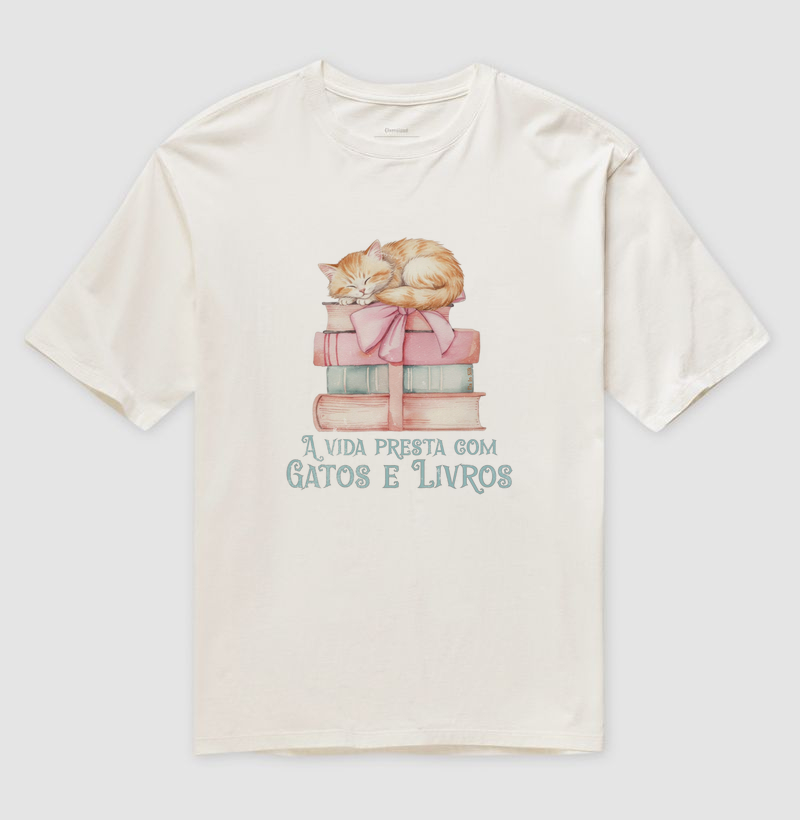 A vida presta com Gatos e Livros