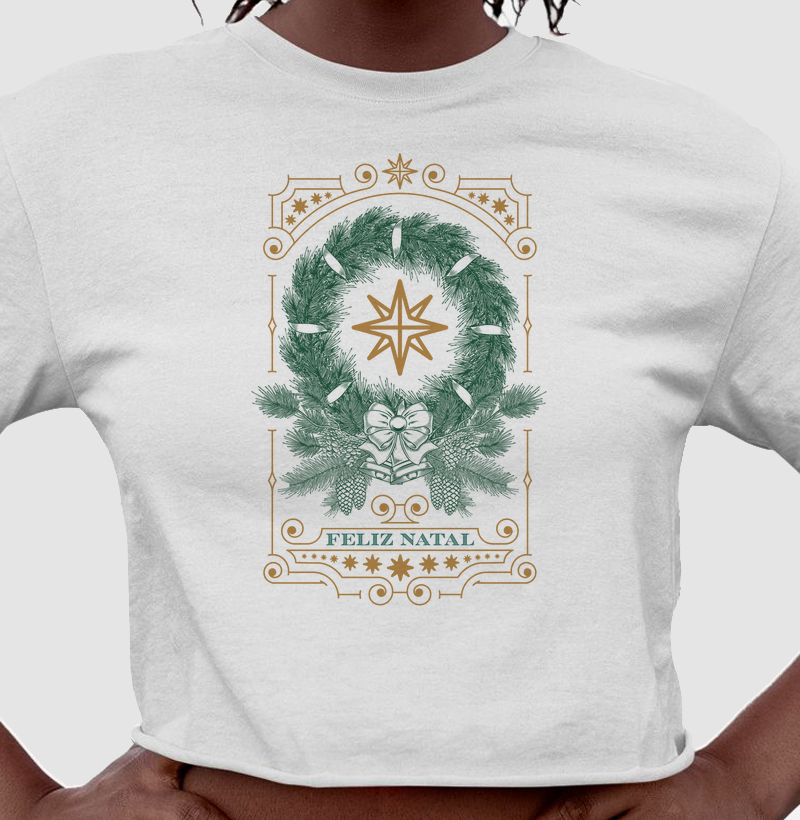 Cropped Natal - Guirlanda