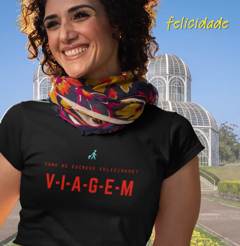 Como se escreve felicidade? V-I-A-G-E-M