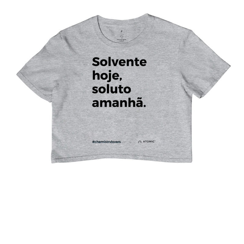 Solvente hoje, soluto amanhã
