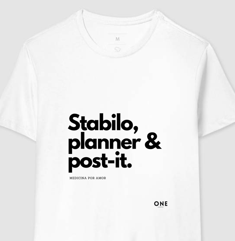 Stabilo, planner e post-it