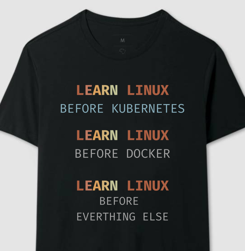 Camiseta Linux First