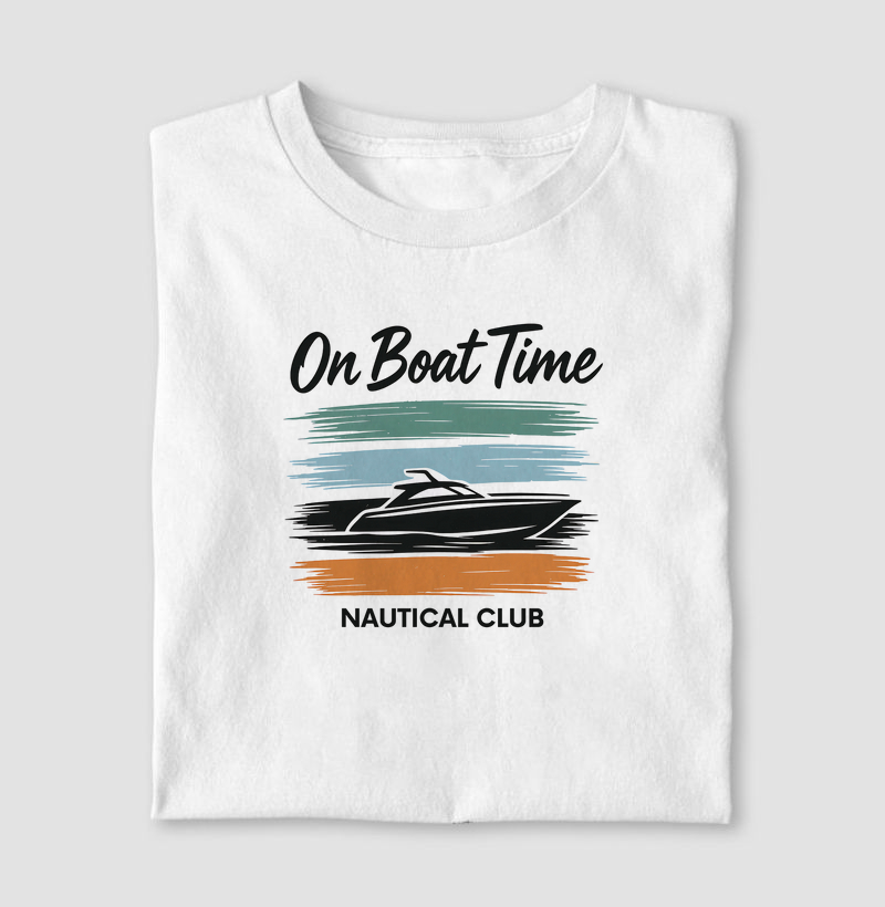 On Boat Time - Algodão 30.1