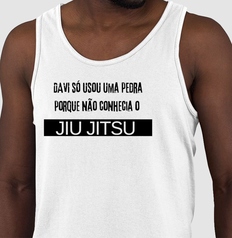 Davi só usou uma pedra porque não conhecia o Jiu Jitsu 