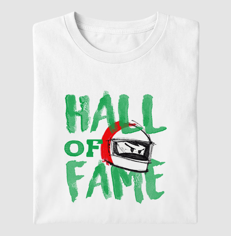Camiseta estampada hall of fame
