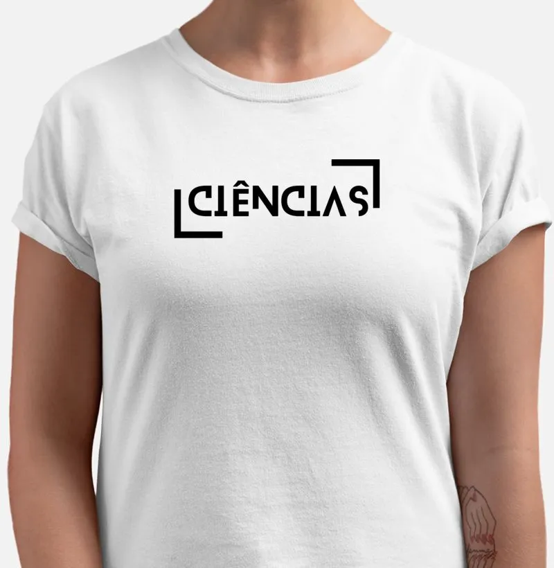 Camiseta Ciências