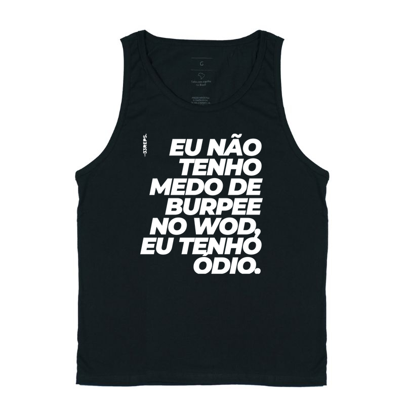 não tenho medo de burpee