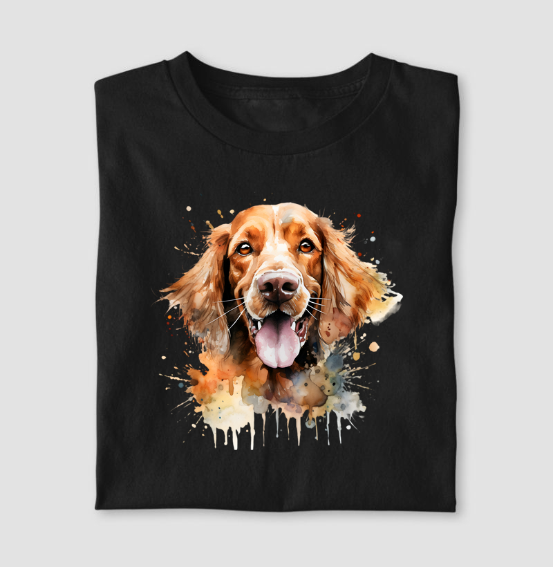 Cocker Spaniel aquarela