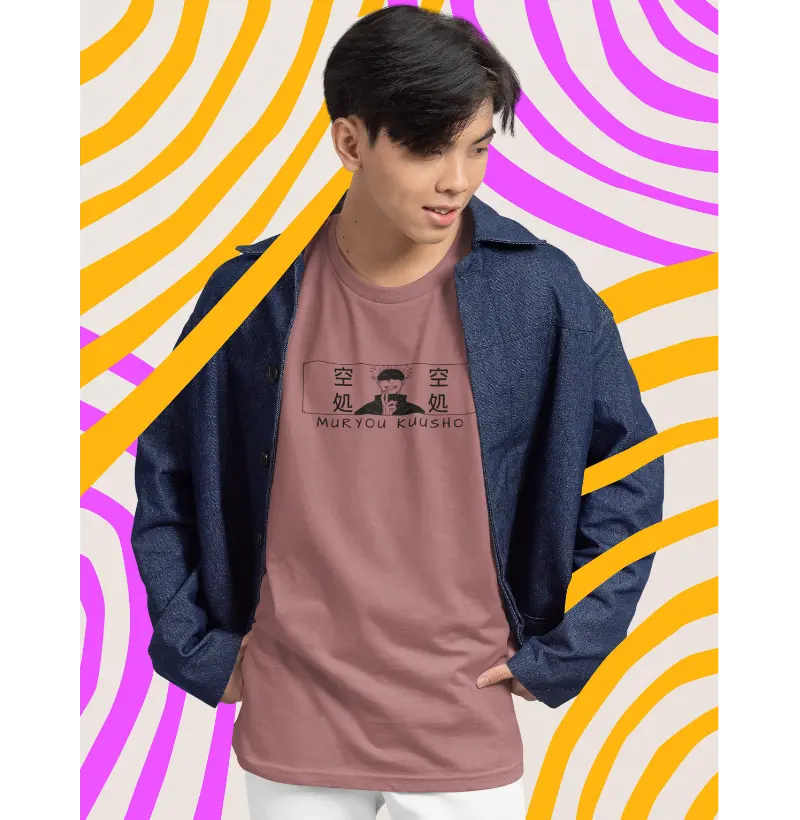 Camiseta Satoru Gojo - Básica Unissex