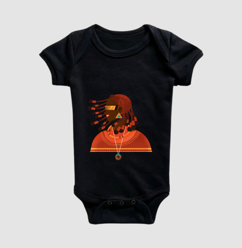 Camiseta Original Afrofuturista Tranças