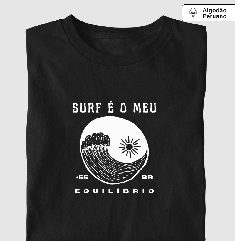 Surf é o meu equilíbrio