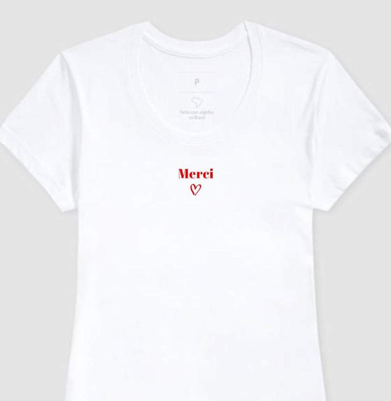 Camiseta Merci