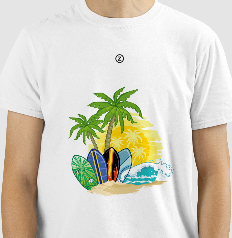 Camiseta surf ZAIRE Clothing