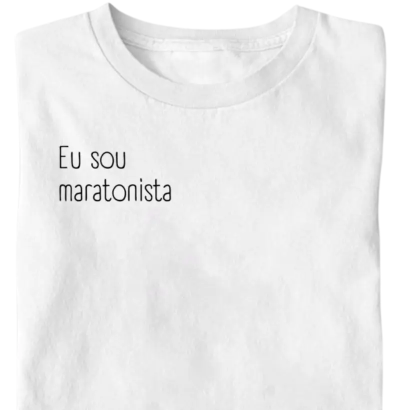 Eu sou maratonista