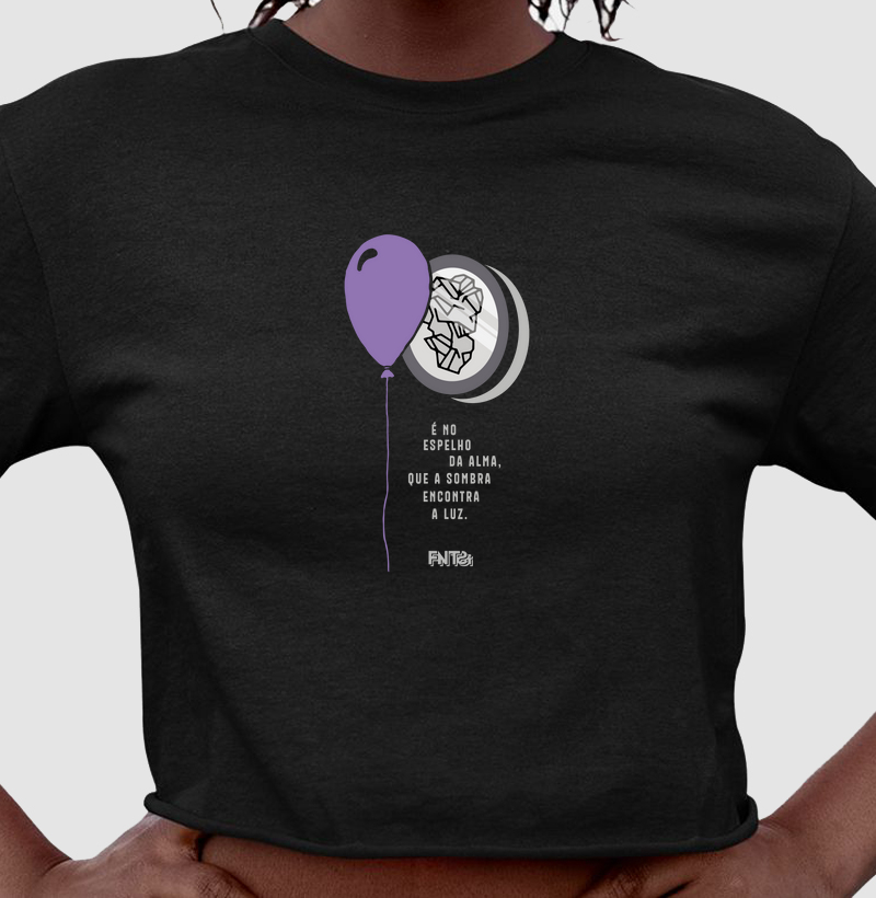 CROPPED "HUMANOS E MONSTROS" / ESPELHO DA ALMA