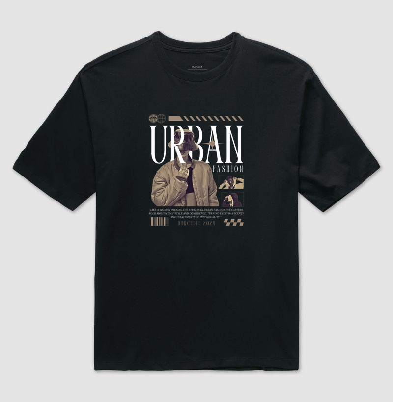 Camiseta Oversized Urban