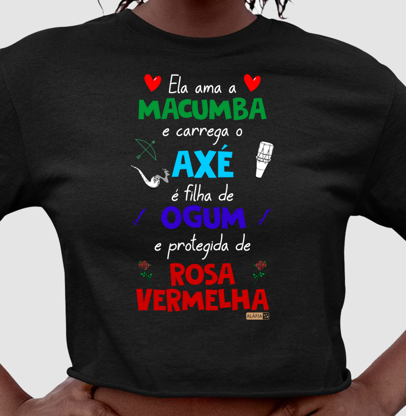 Ela Ama Macumba - Ogum e Pomba Gira Rosa Vermelha