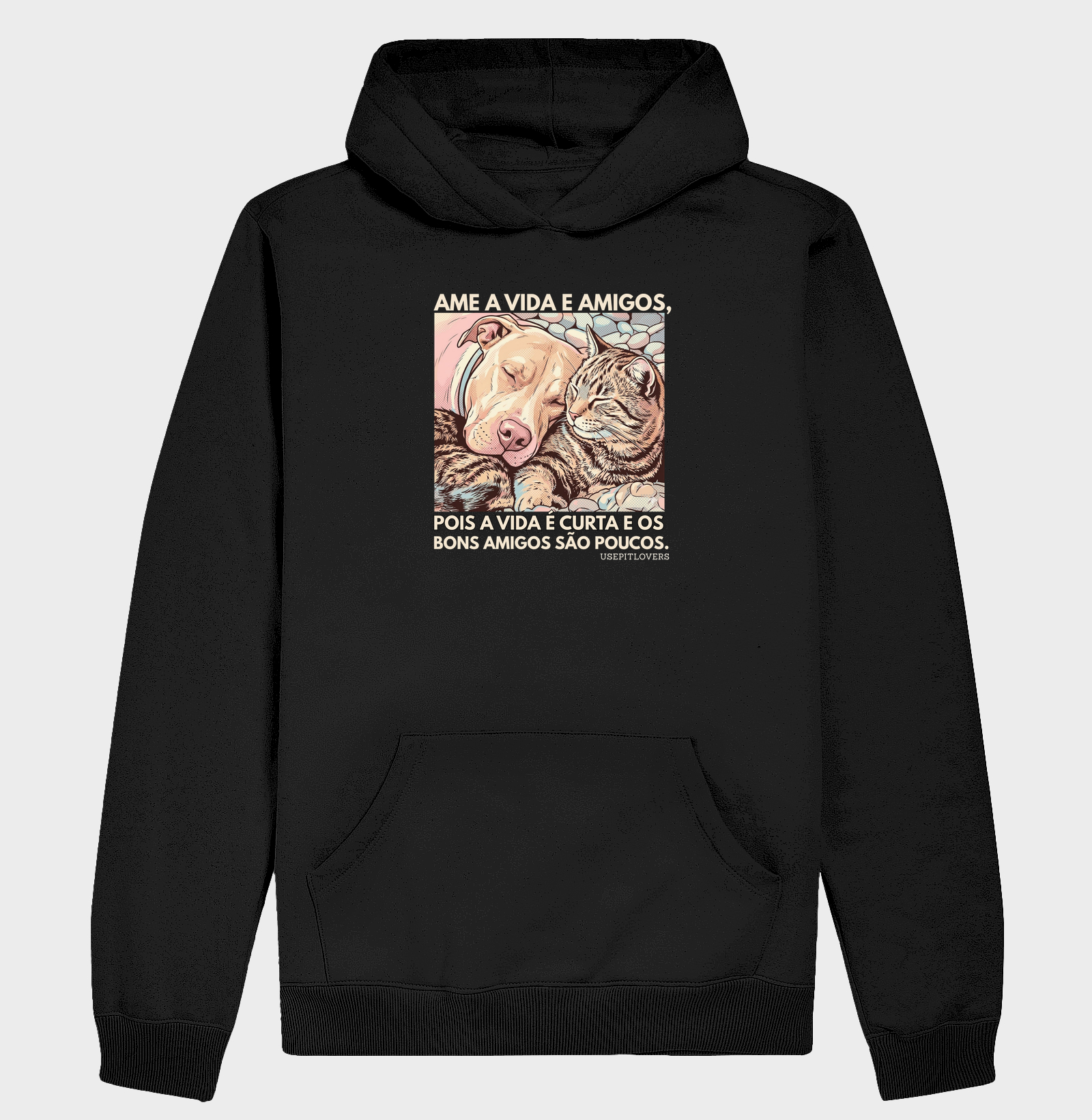 AME A VIDA E AMIGOS, POIS A VIDA É CURTA E OS BONS AMIGOS SÃO POUCOS.