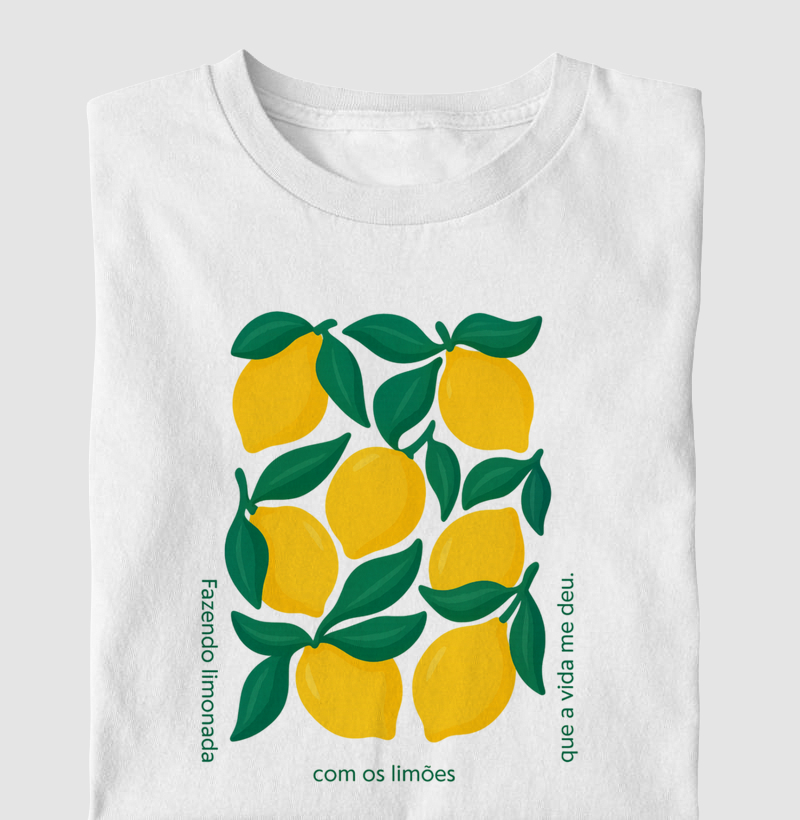 Camiseta Infantil - Limonada da Vida 