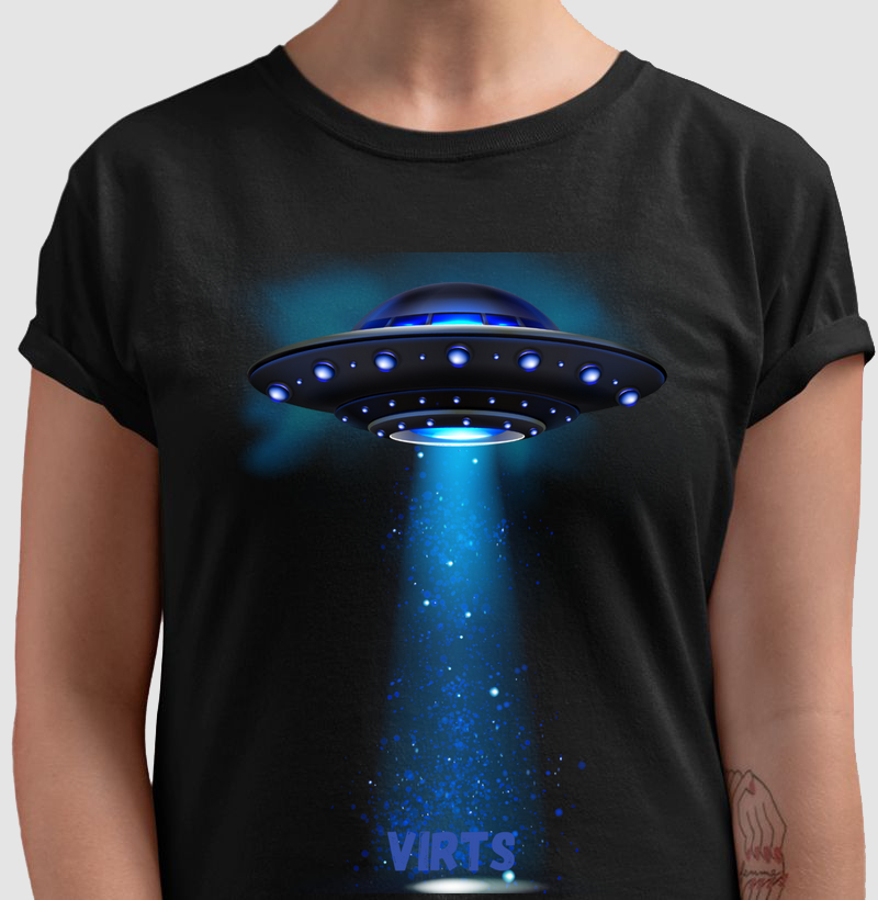 Camiseta Virts Nave espacial..