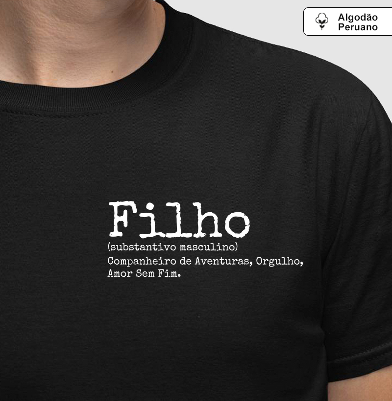Filho no dicionário