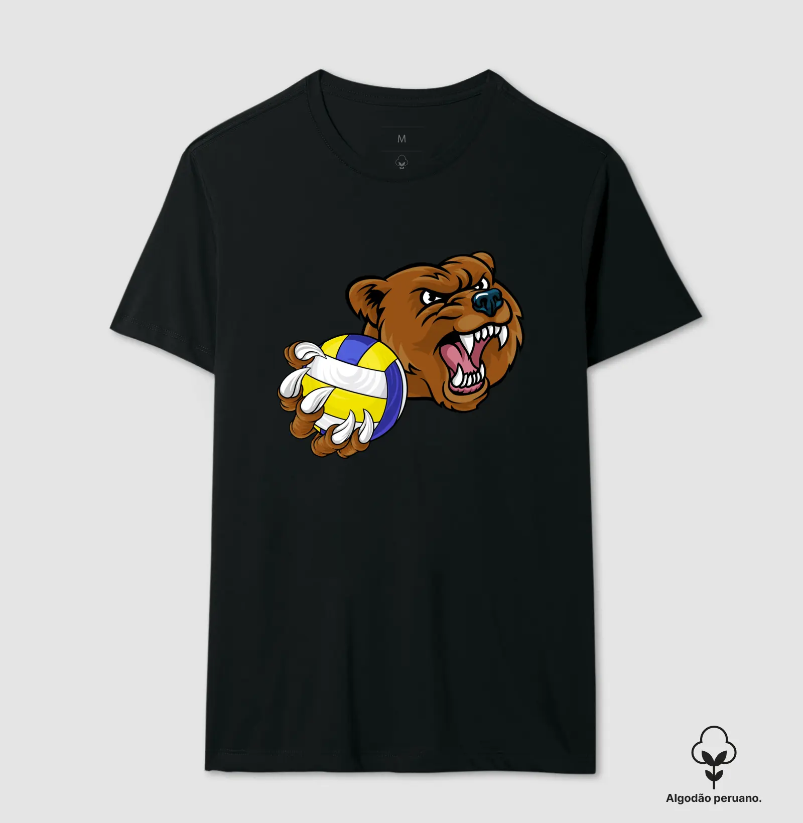 Camiseta Premium Voleibol Urso