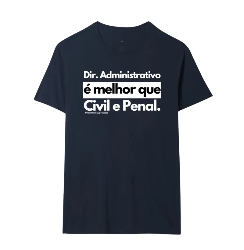 Direito Administrativo é melhor que Civil e Penal