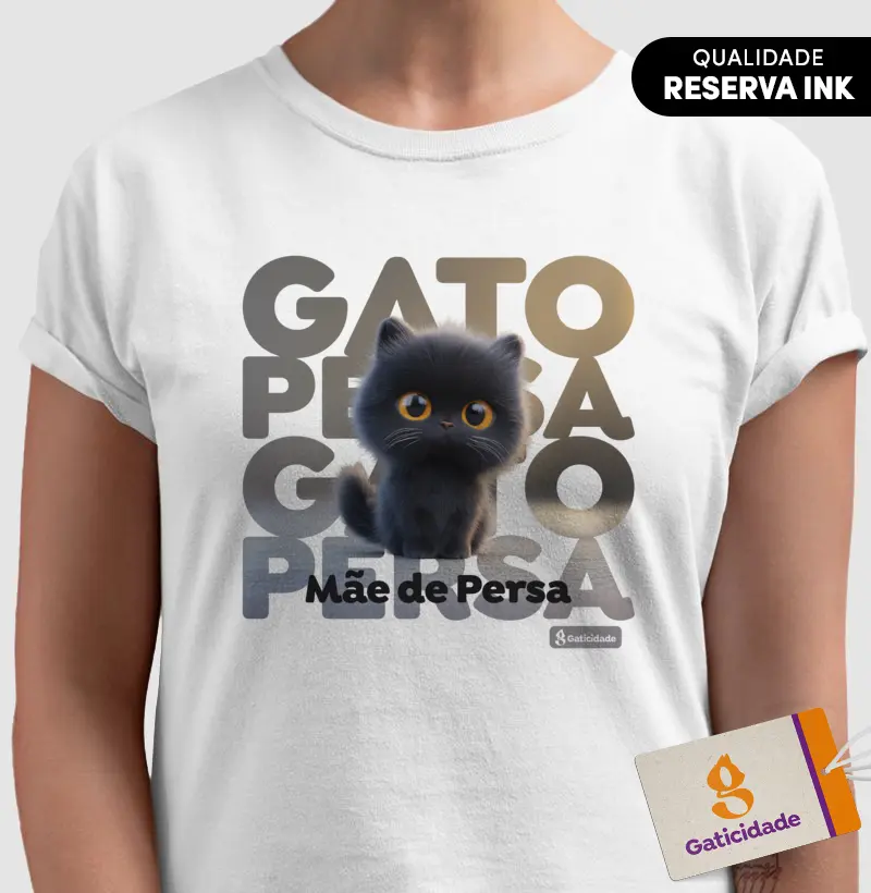 Mãe de Persa Preto: Elegância Misteriosa