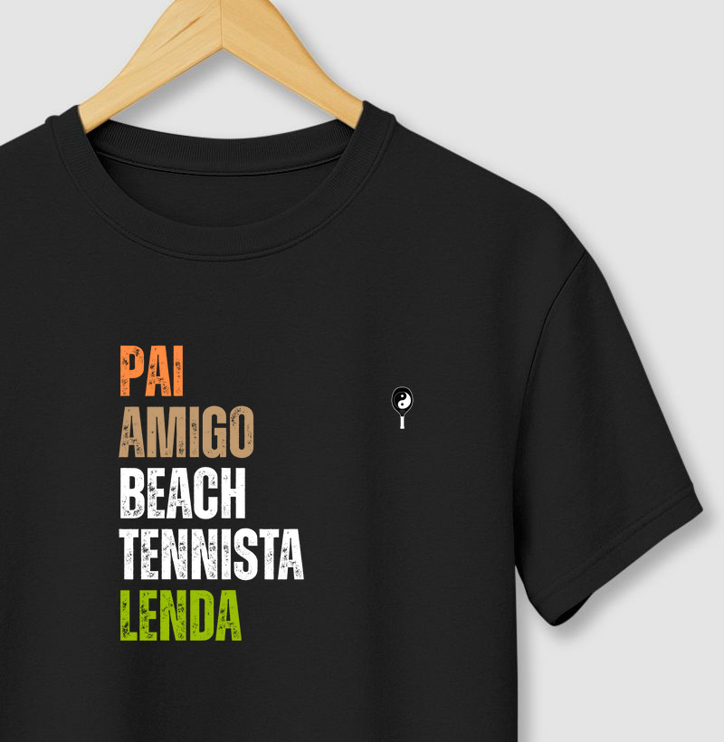 Pai Amigo Beach Tennista Lenda