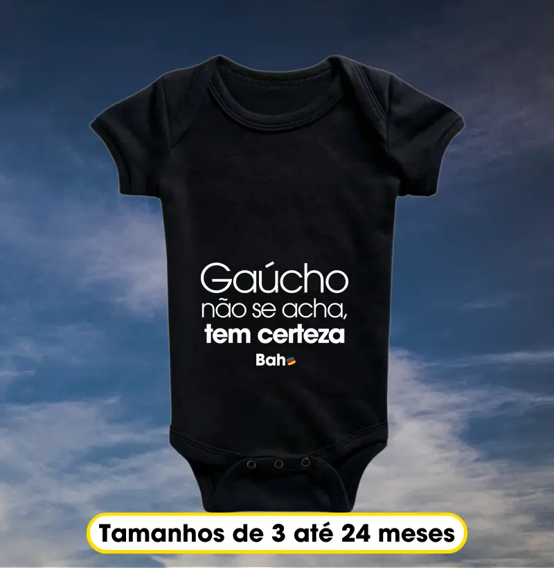 Gaúcho não se acha