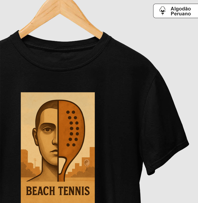 Beach Tennis Arte Abstrata