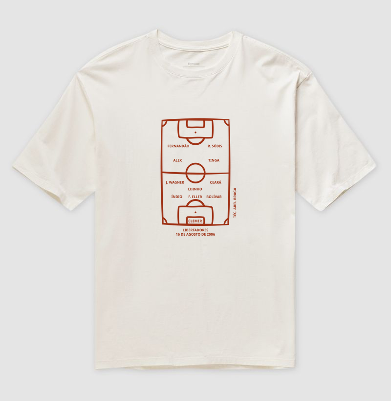 Camiseta Oversized Libertadores 2006