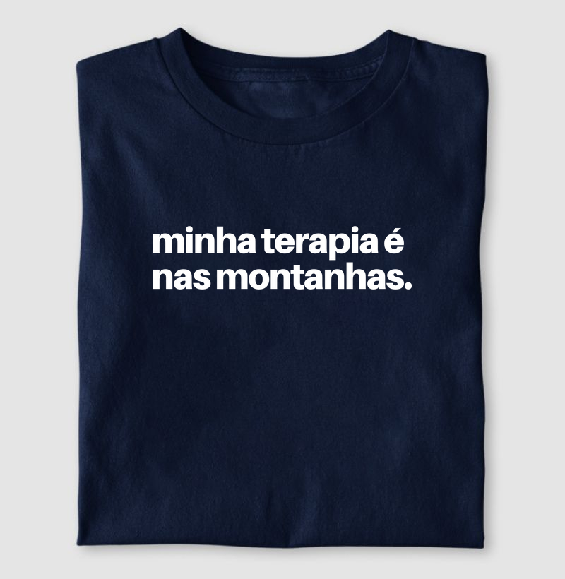 Camiseta Terapia nas montanhas