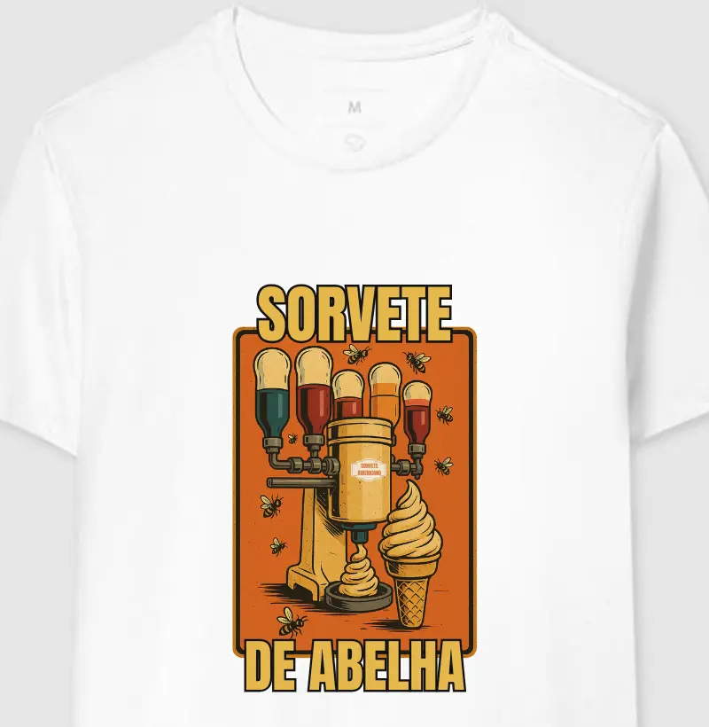 SORVETE DE ABELHA! 🐝