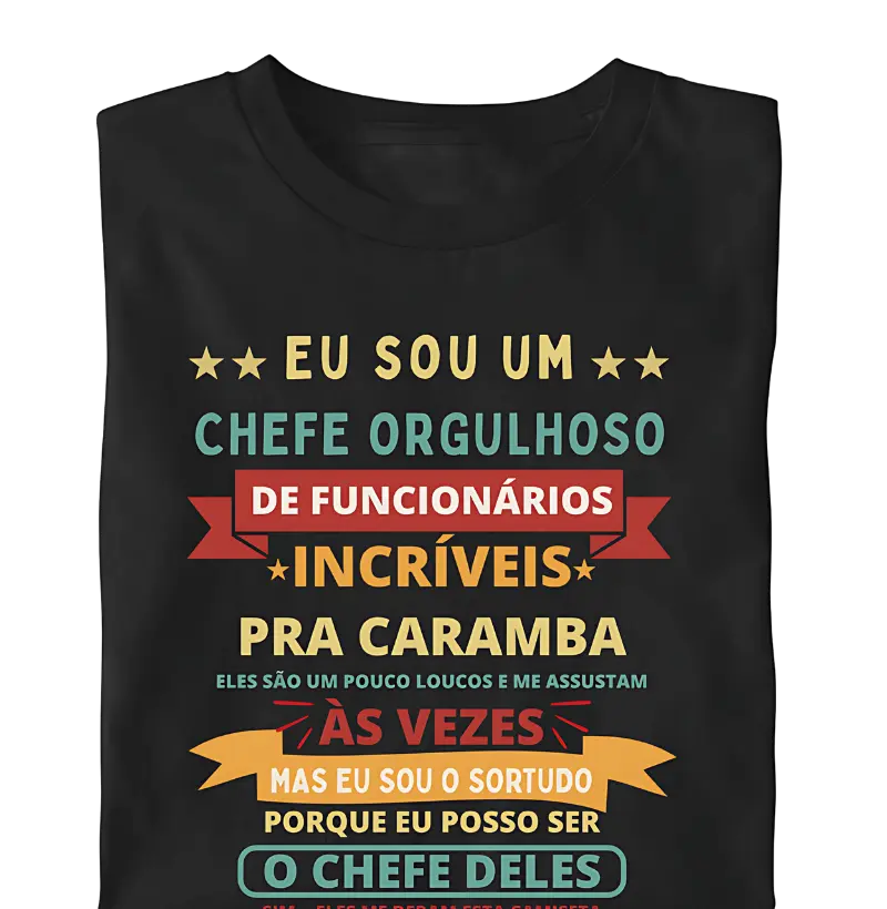 Chefe Orgulhoso de Funcionários Loucos