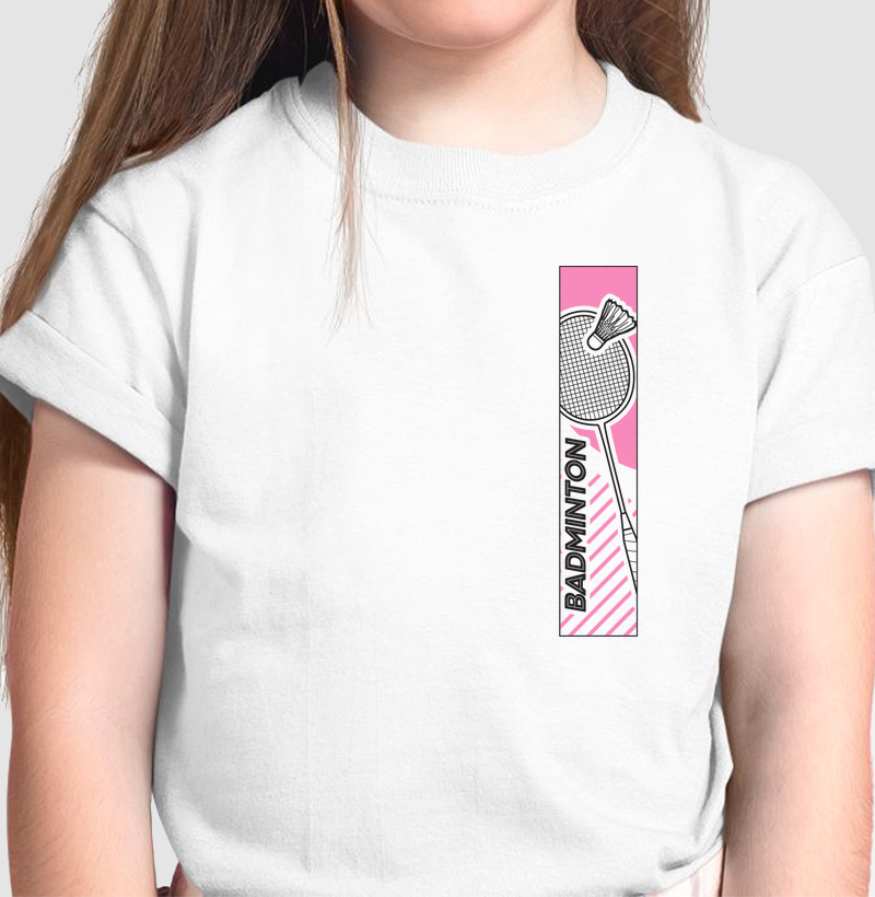 Badminton Recorte Rosa