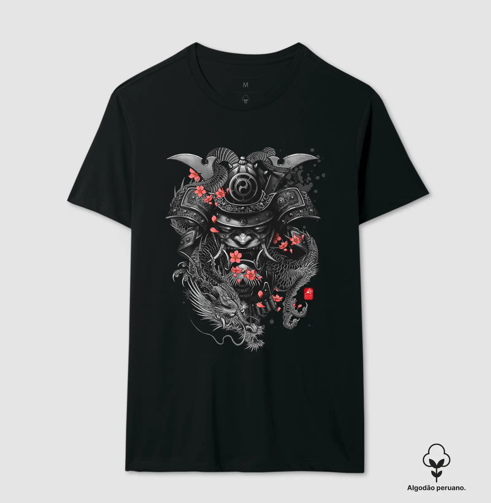 Samurai Dragon Neo ALGODÃO PERUANO