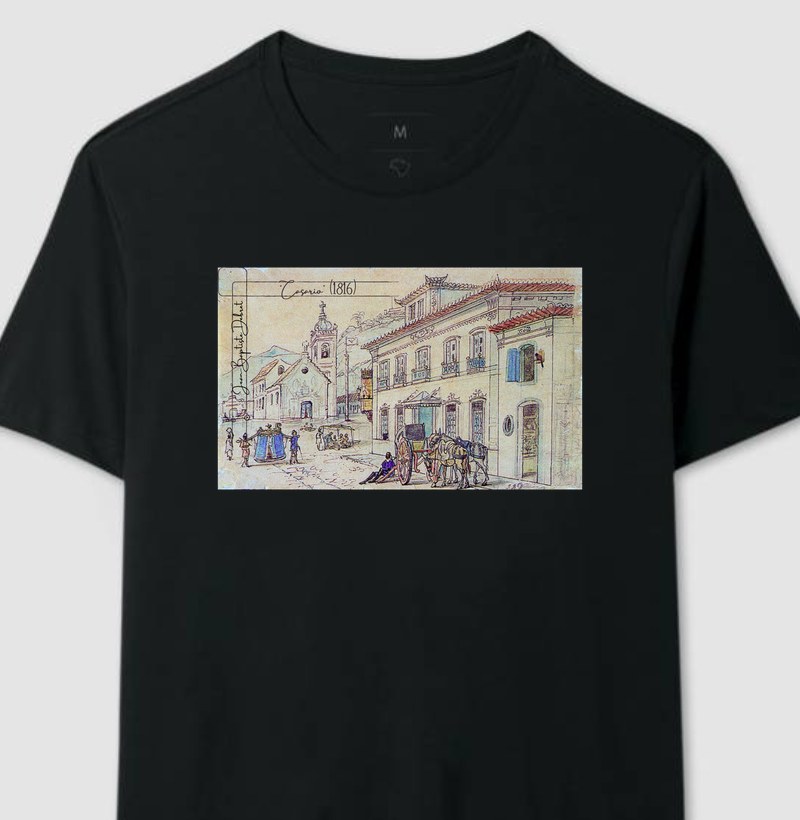 Camiseta Rio Antigo por Debret
