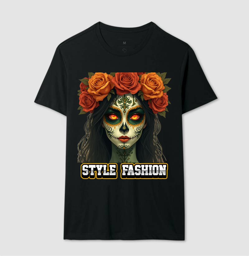 caveira mexicana florida (masculina)