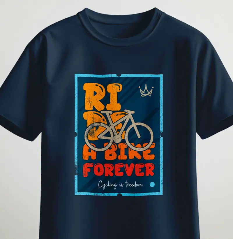 Ride a bike forever