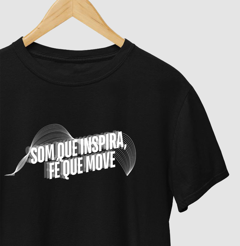 Camiseta Som que Inspira Illustration
