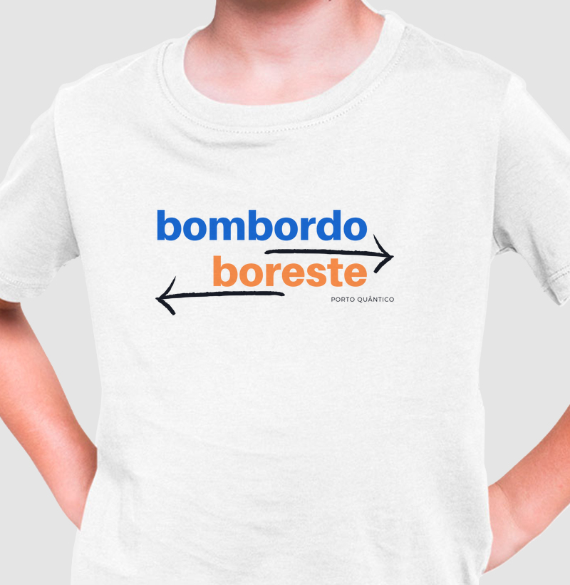 Camiseta Infantil Unissex 100% Algodão - Bombordo e Boreste