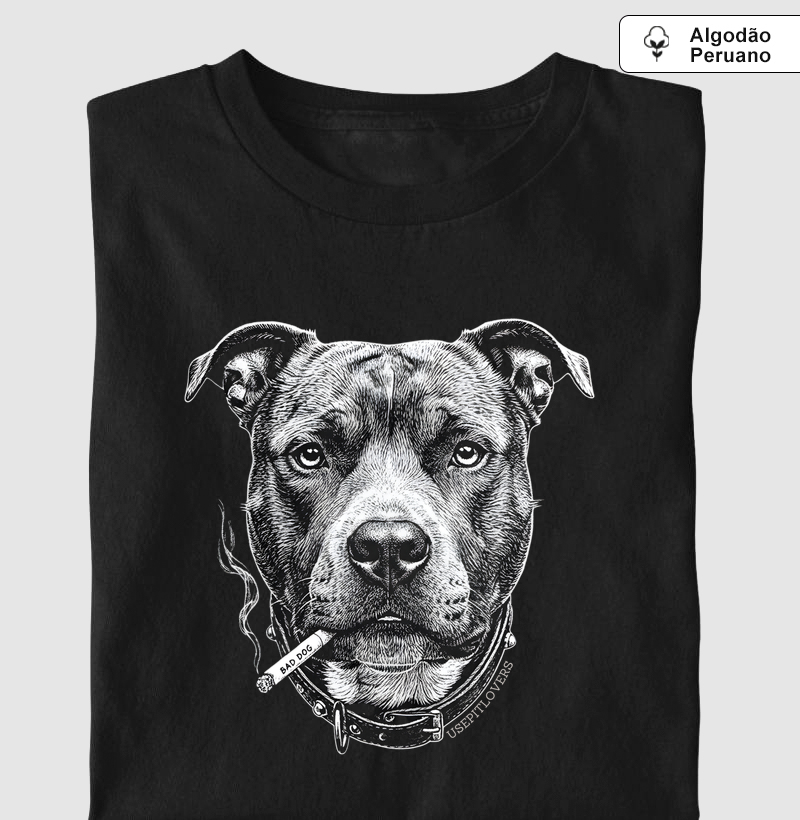 BAD DOG PIT COM CIGARRO